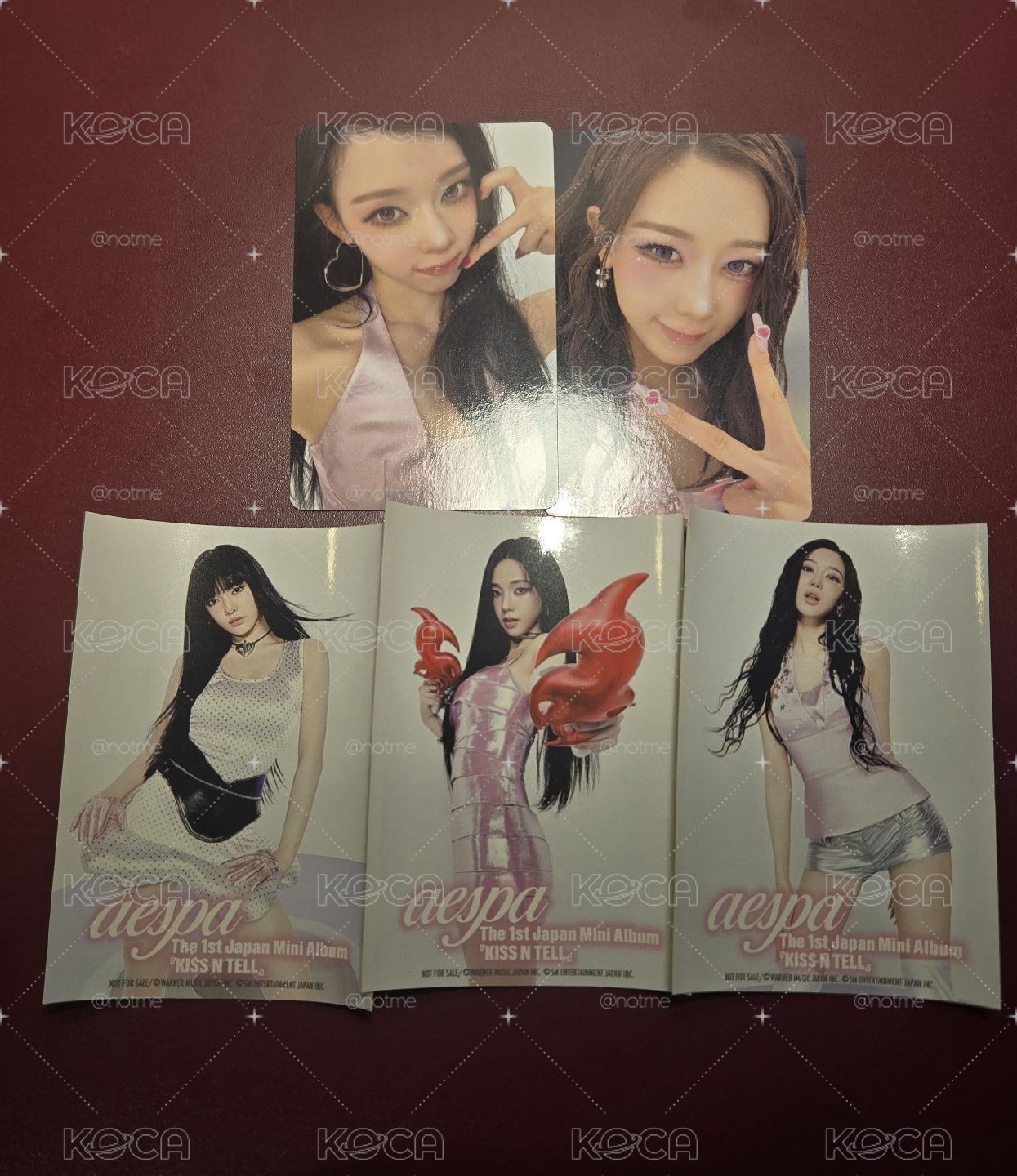 kiss n tell 專卡 hmv特典 未拆專