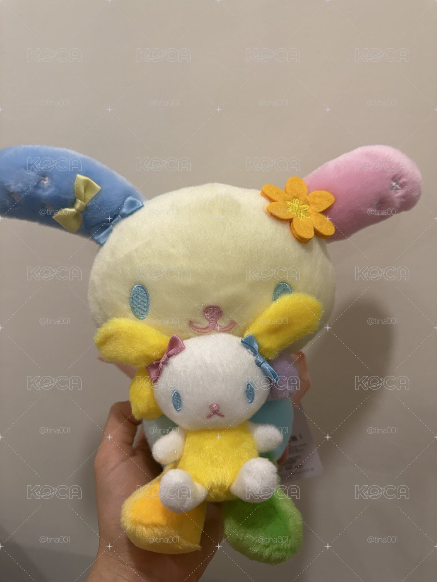 香港限定 花小兔 玩偶