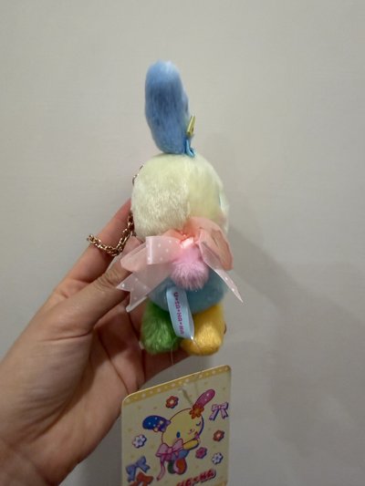 香港限定 花小兔 吊飾