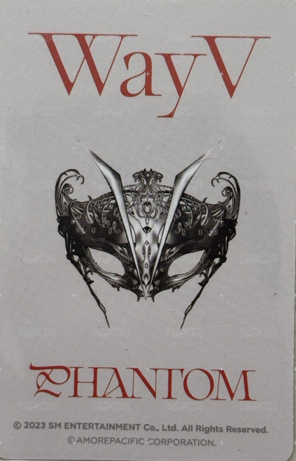 PHANTOM 指甲貼組 周邊卡  背面