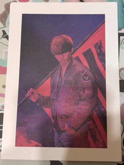 十週年金磚明信片