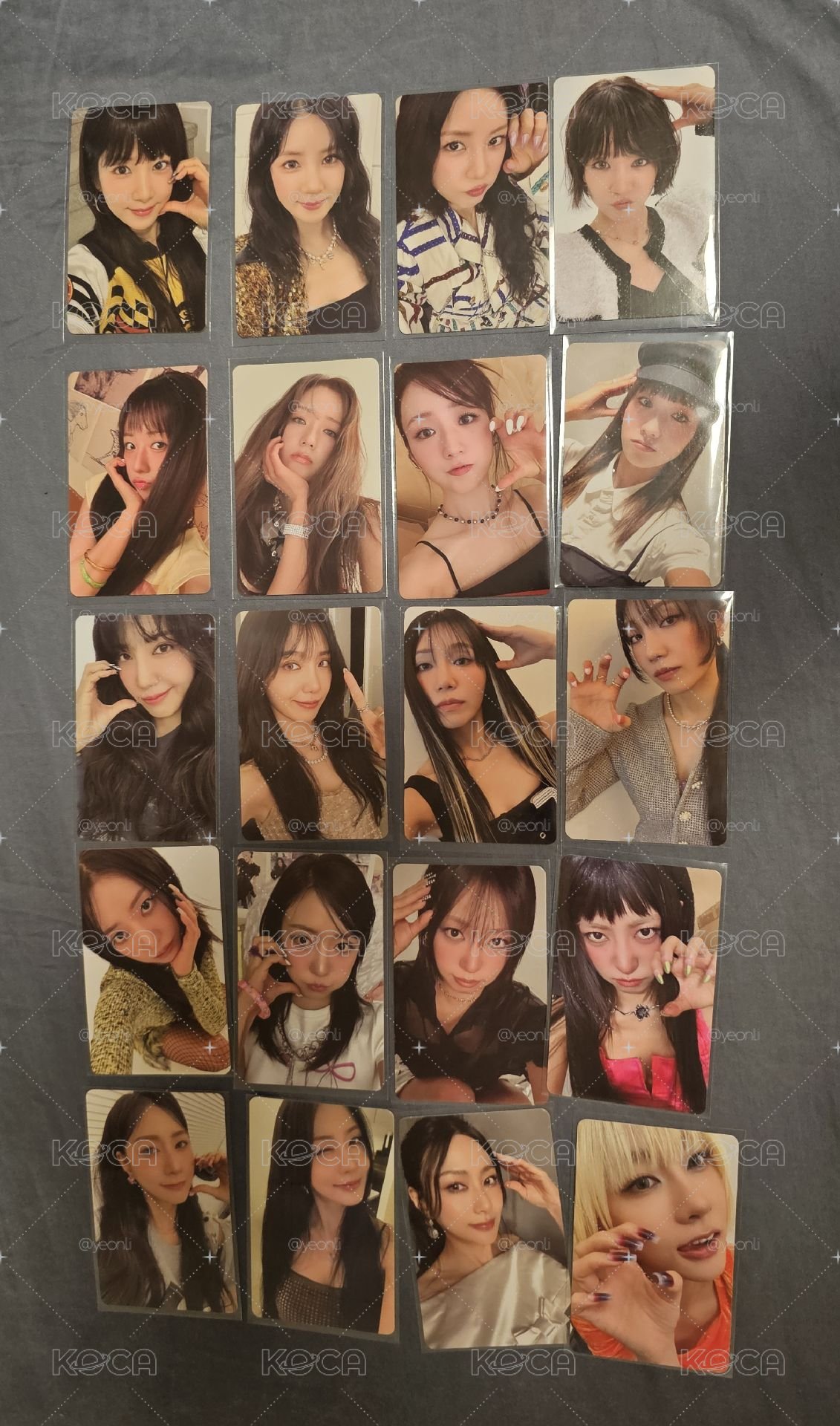 re:love專卡一套20張