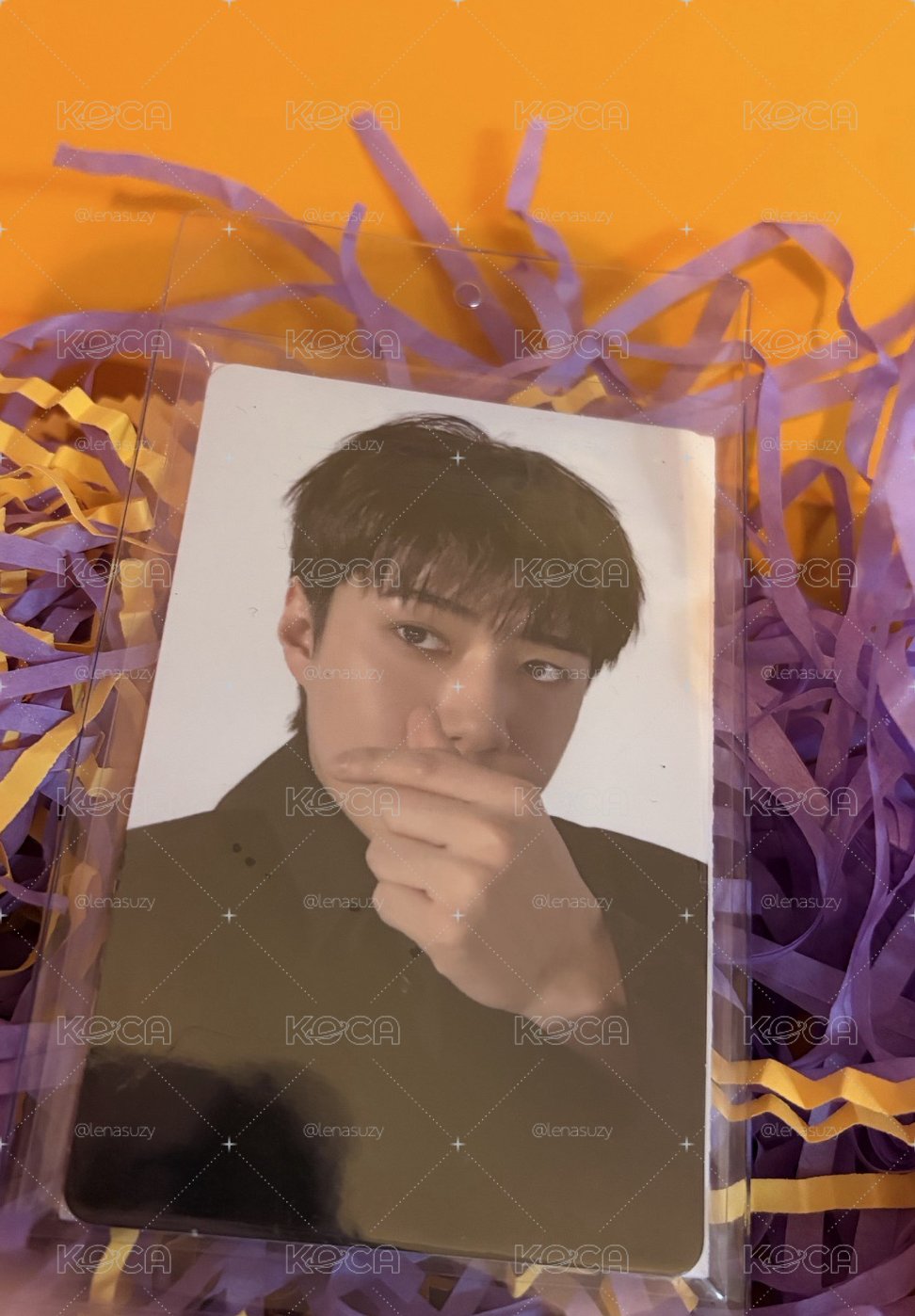 EXO世勳  正八快閃背包小卡