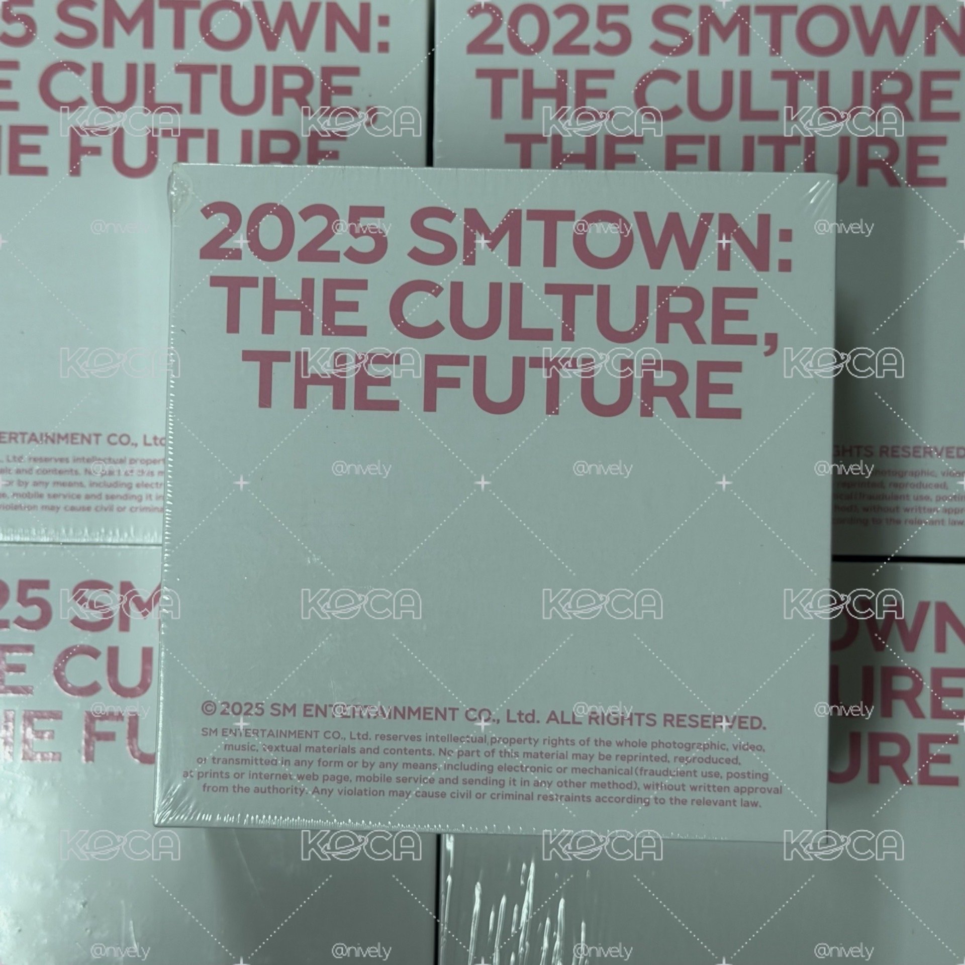 SMTOWN MP3冬 全新未拆💛