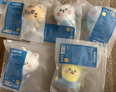 吊飾娃送空白四格