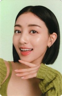 JIHYO X MILKTOUCH 代言卡 