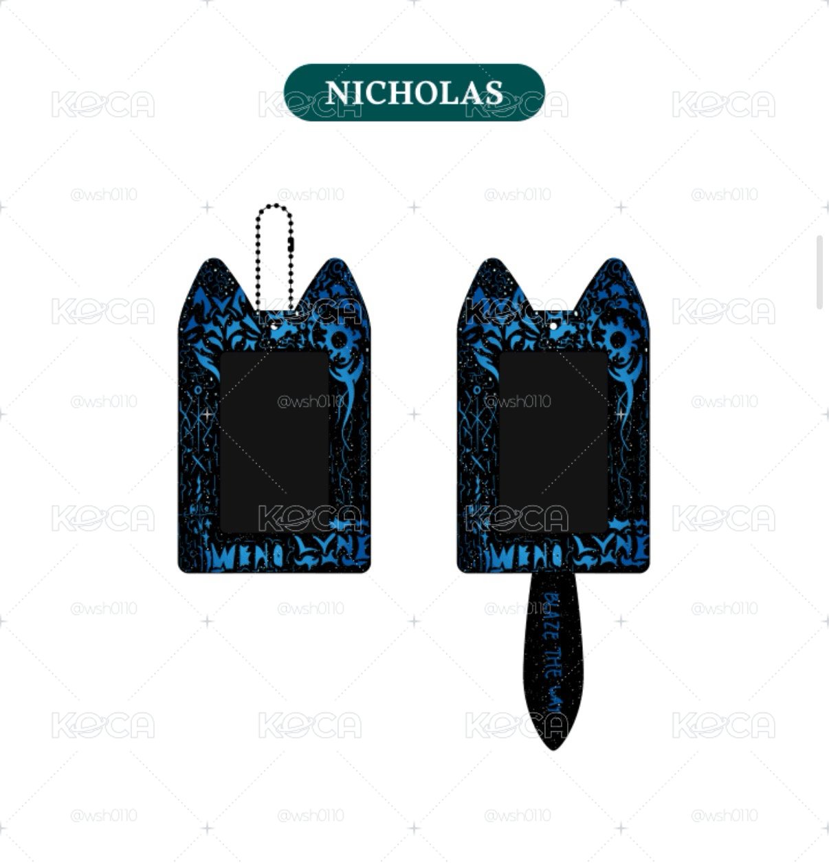 BTW場週 Nicholas卡套組含卡