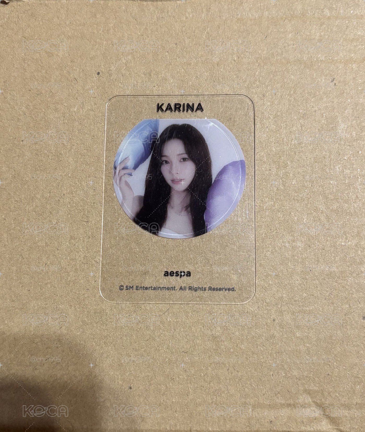 MY 會員禮 書籤KARINA