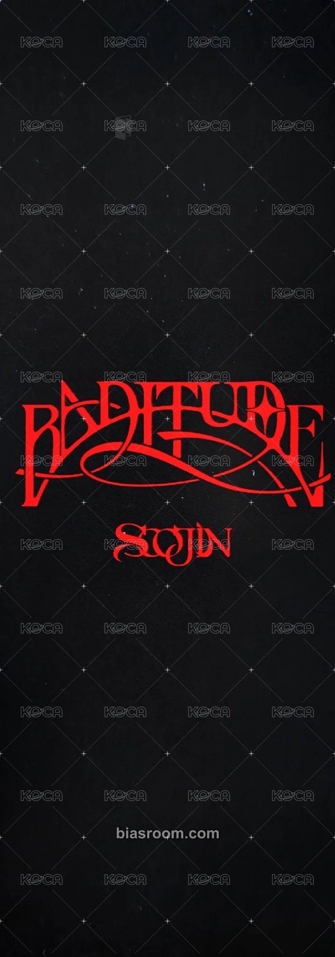BADITUDE EU kidol 書籤  背面