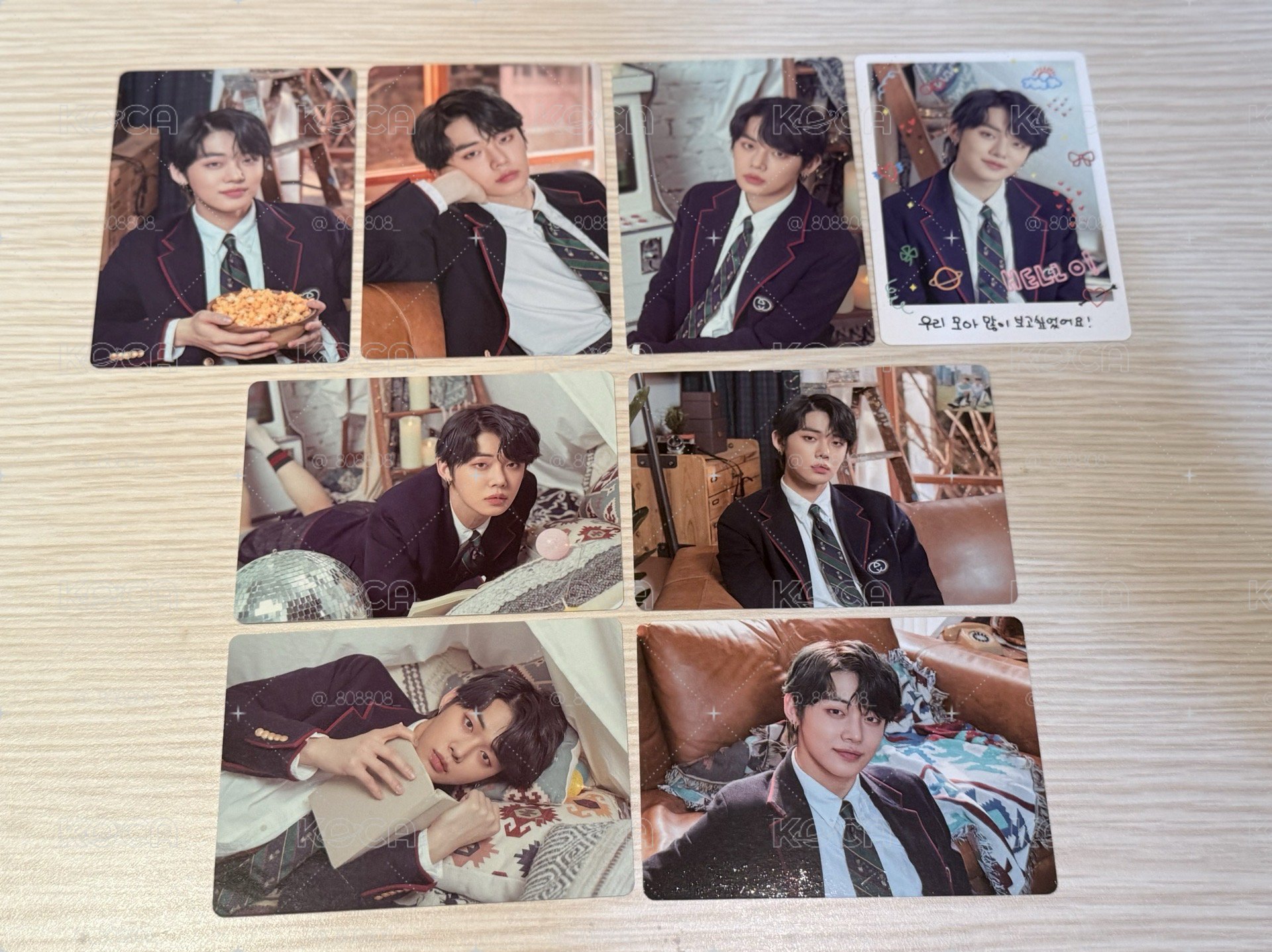 21 fanlive 成員四吋卡set