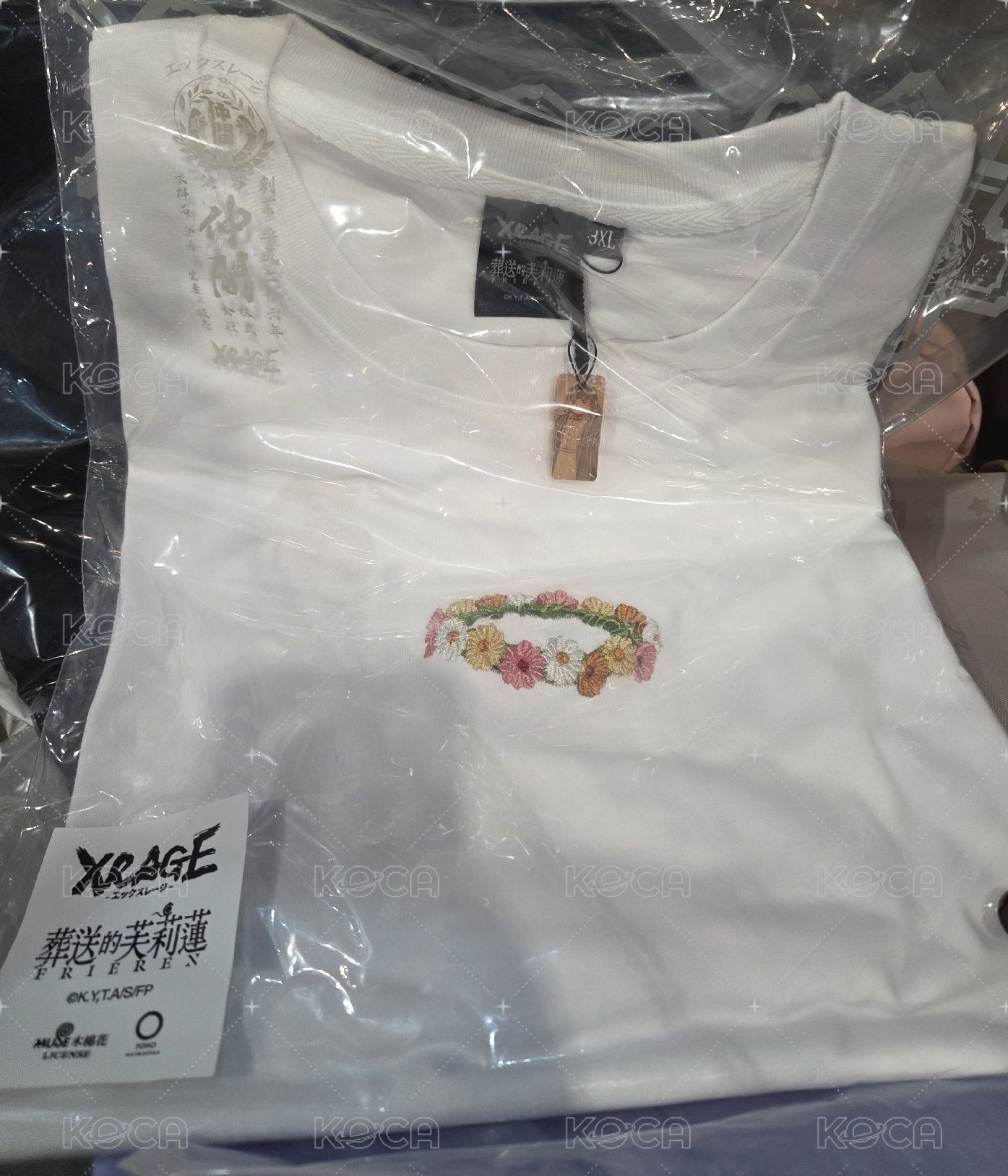芙莉蓮變色短T恤3XL