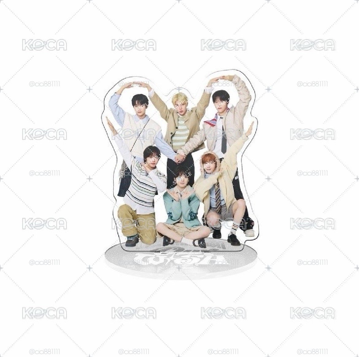 NCT WISH 日巡大阪立牌