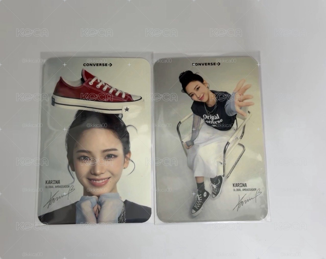 Converse 代言卡 karina 