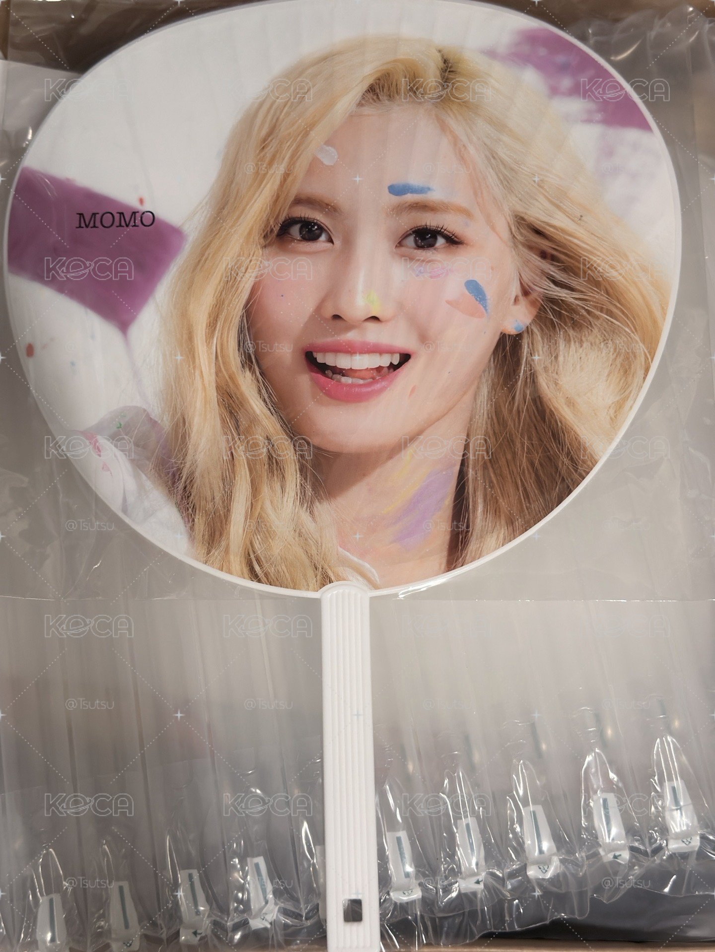 （現貨4支一組出 紙箱寄出）twice momo 日巡 大扇 扇子 日本場 平井桃 演唱會 快閃店 應援扇 大王扇 世巡