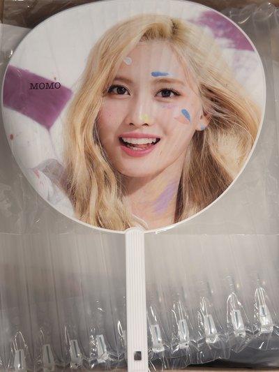 （現貨4支一組出 紙箱寄出）twice momo 日巡 大扇 扇子 日本場 平井桃 演唱會 快閃店 應援扇 大王扇 世巡