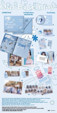 Our Birthday PHOTOBOOK VER. 專輯 WELCOME VER.