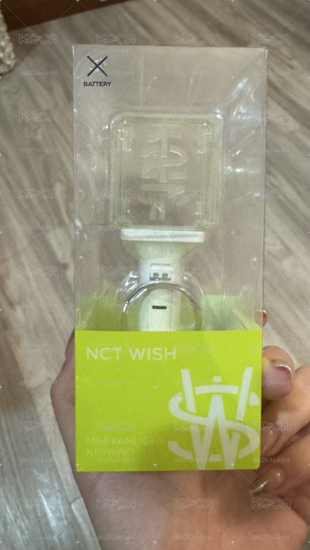 NCT127/wish 迷你手燈