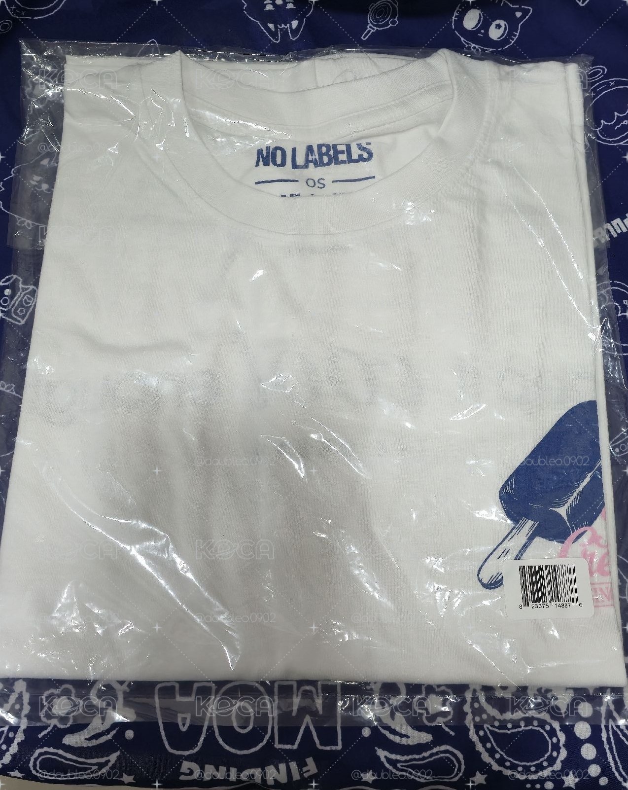 然竣NO LABELS PART 02美版TSHIRT 
