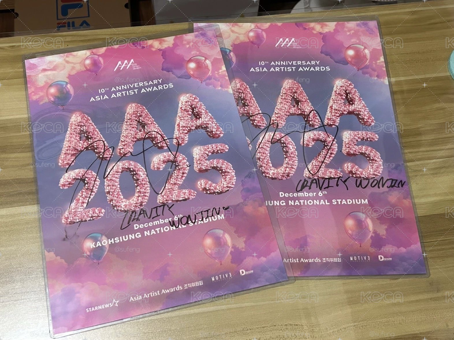 AAA2025 咸元進 親簽海報