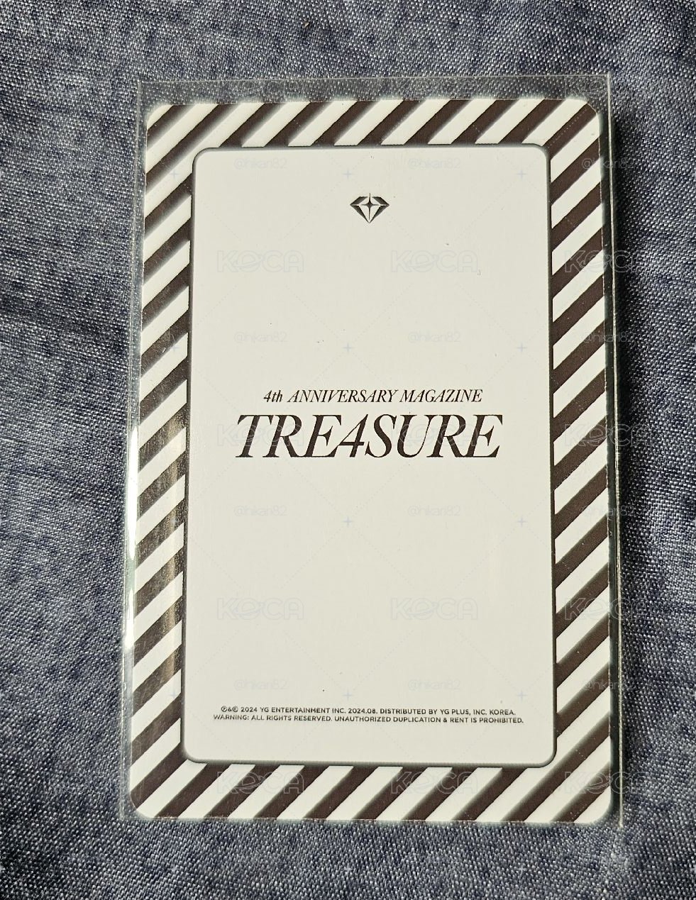 TREASURE 4th ANNIVERSARY MAGAZINE SO JUNGHWAN 🐮