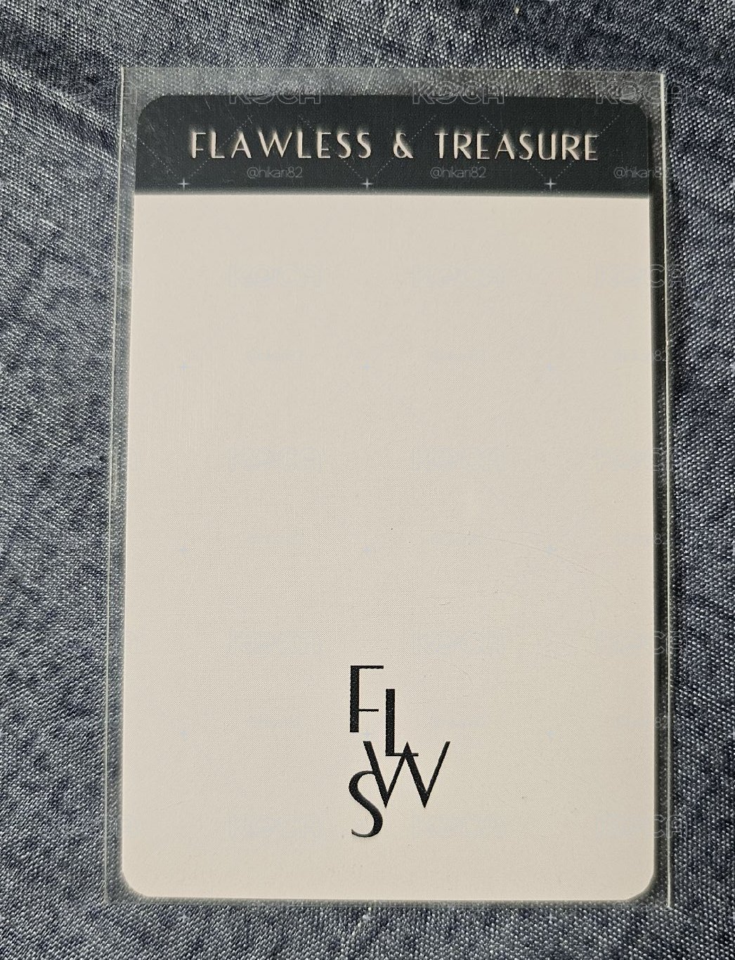 TREASURE X FLAWLESS SO JUNGHWAN 🐮