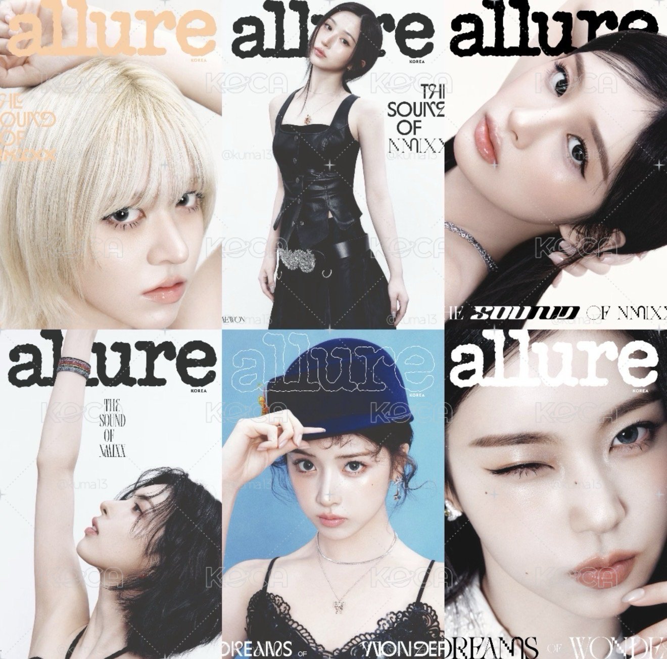 免包手 現貨｜NMIXX 雜誌 Allure Korea