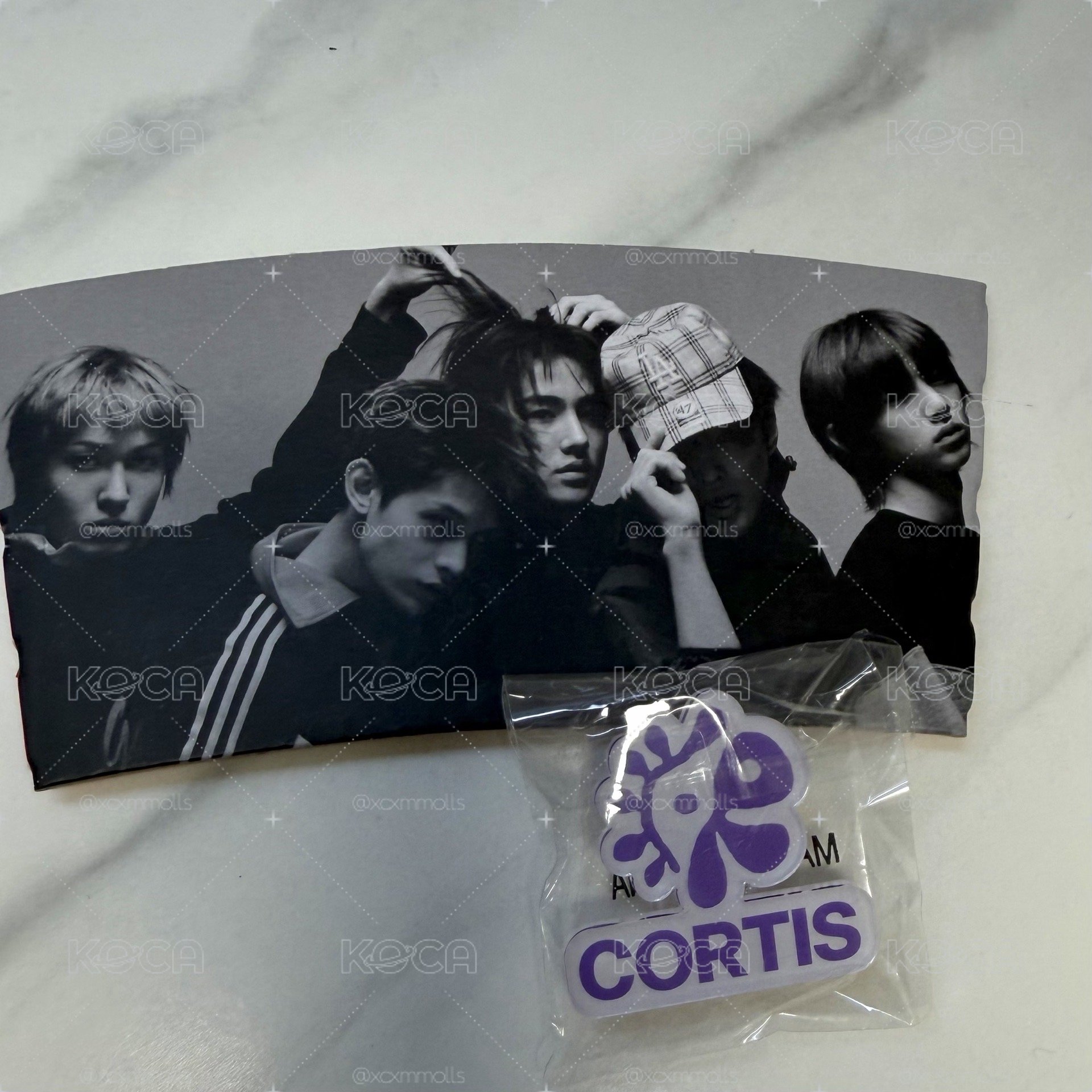 🔴現｜CORTIS × OAKBERRY 杯套＋夾子   
