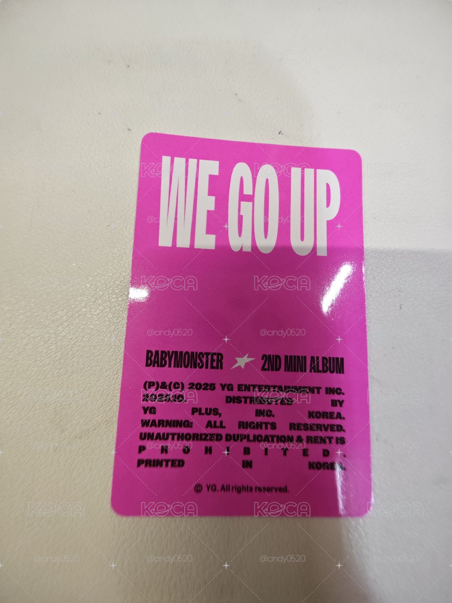 WE GO UP隨機卡包 隨機卡 RUKA