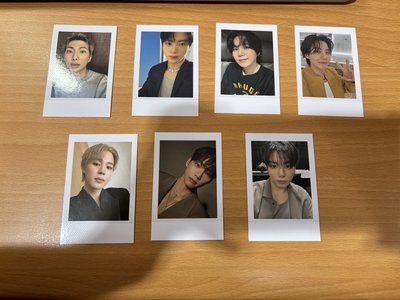 BTS 四代手燈小卡