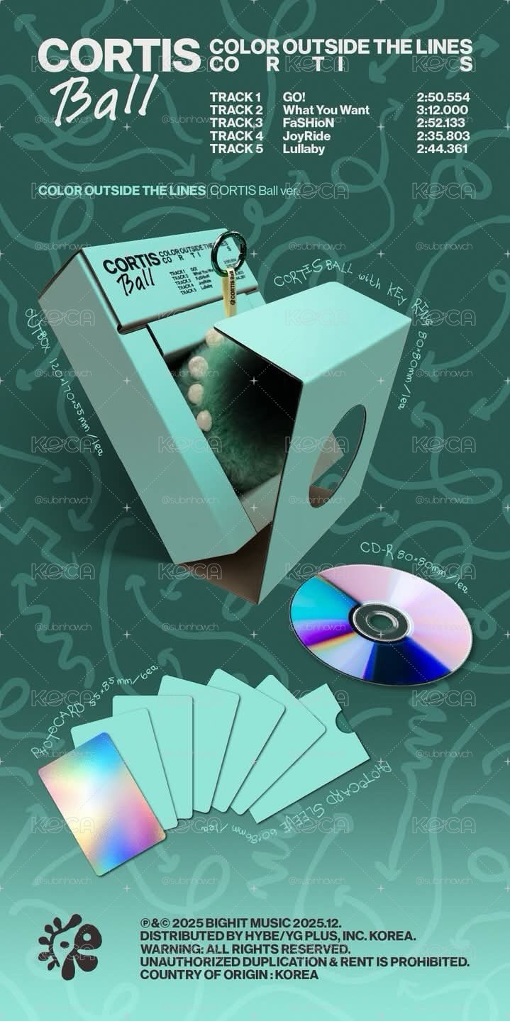 cortis 綠球專 全新未拆