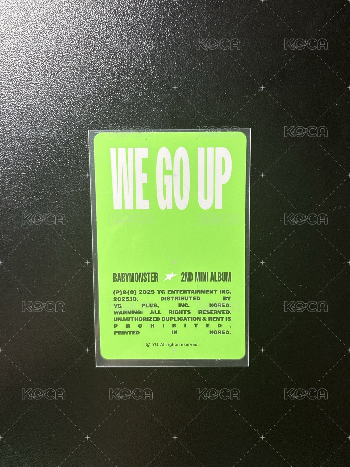 WE GO UP  隨機卡包 隨機卡 