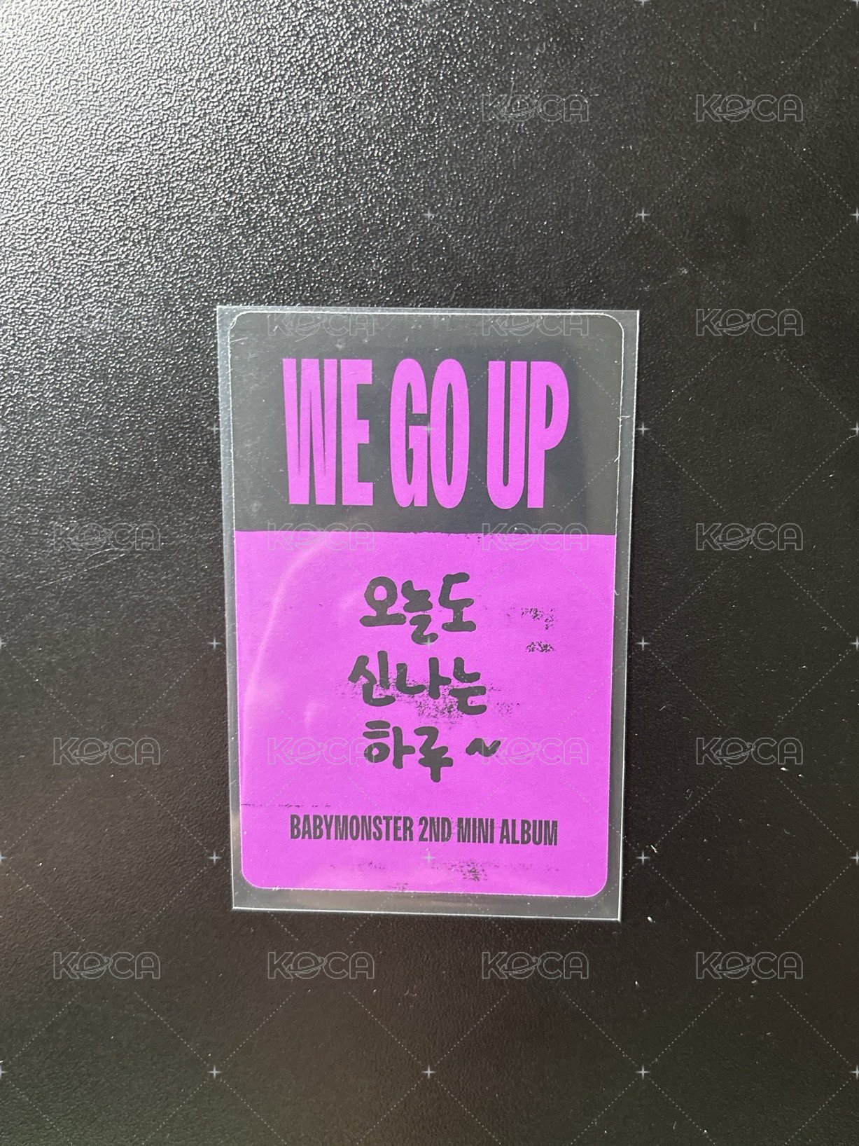 WE GO UP 專輯卡 POSTCARD ver.