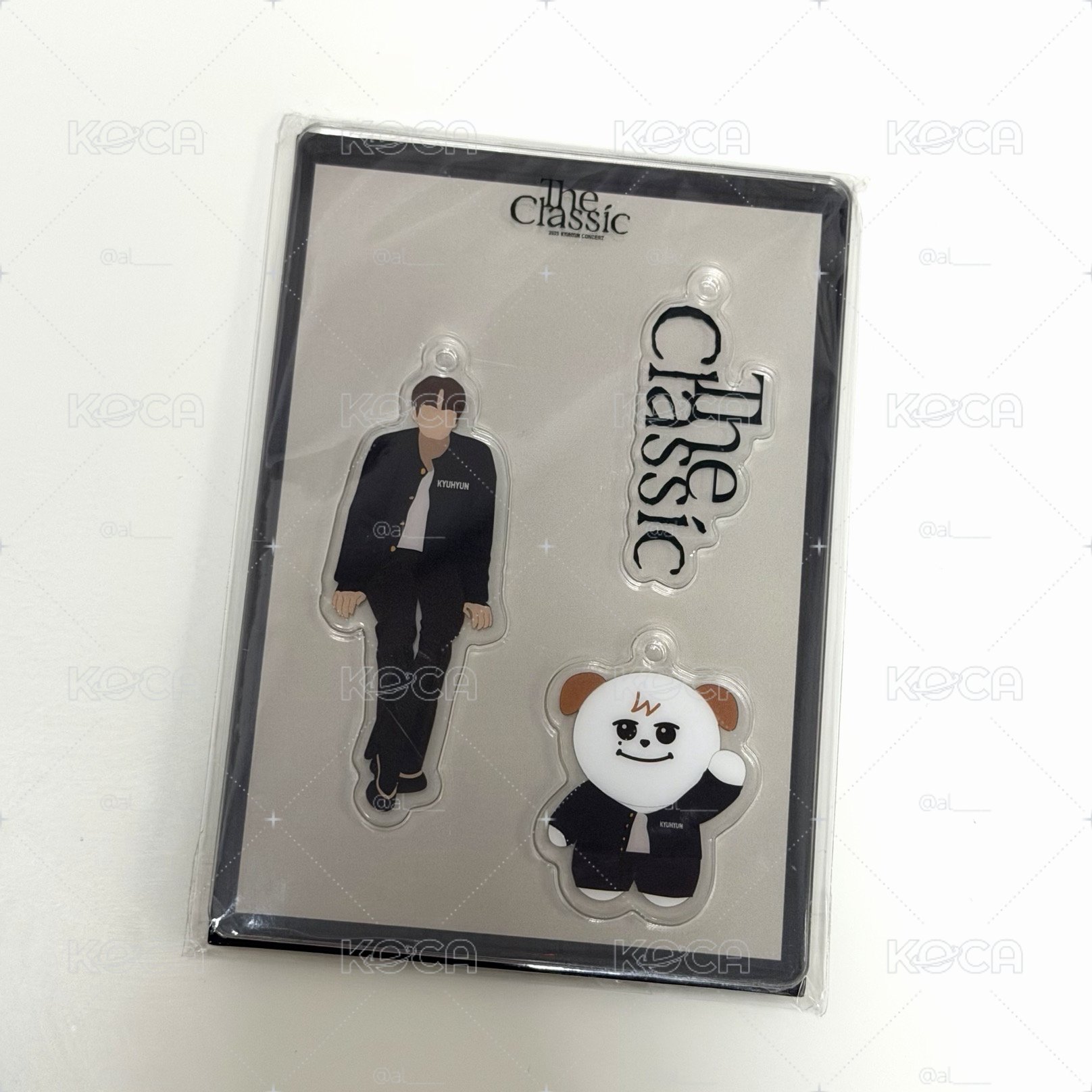 SUPER JUNIOR KYUHYUN THE CLASSIC 演唱會周邊 圭賢圭美壓克力吊飾