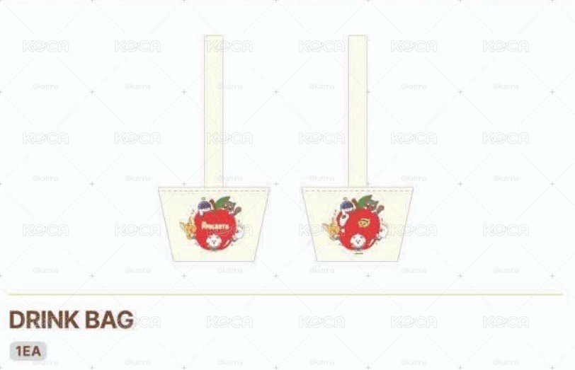 蘋果角巴兔台北限定杯套