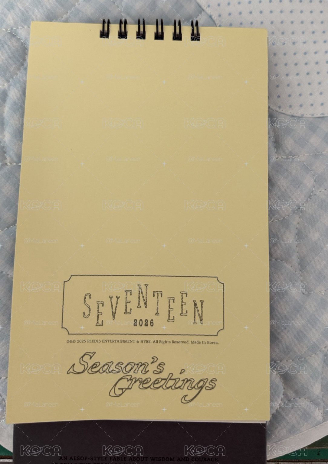 Seventeen 2026年年曆