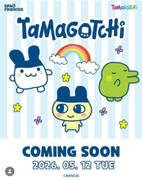Tamagotchi x SPAO spao friends