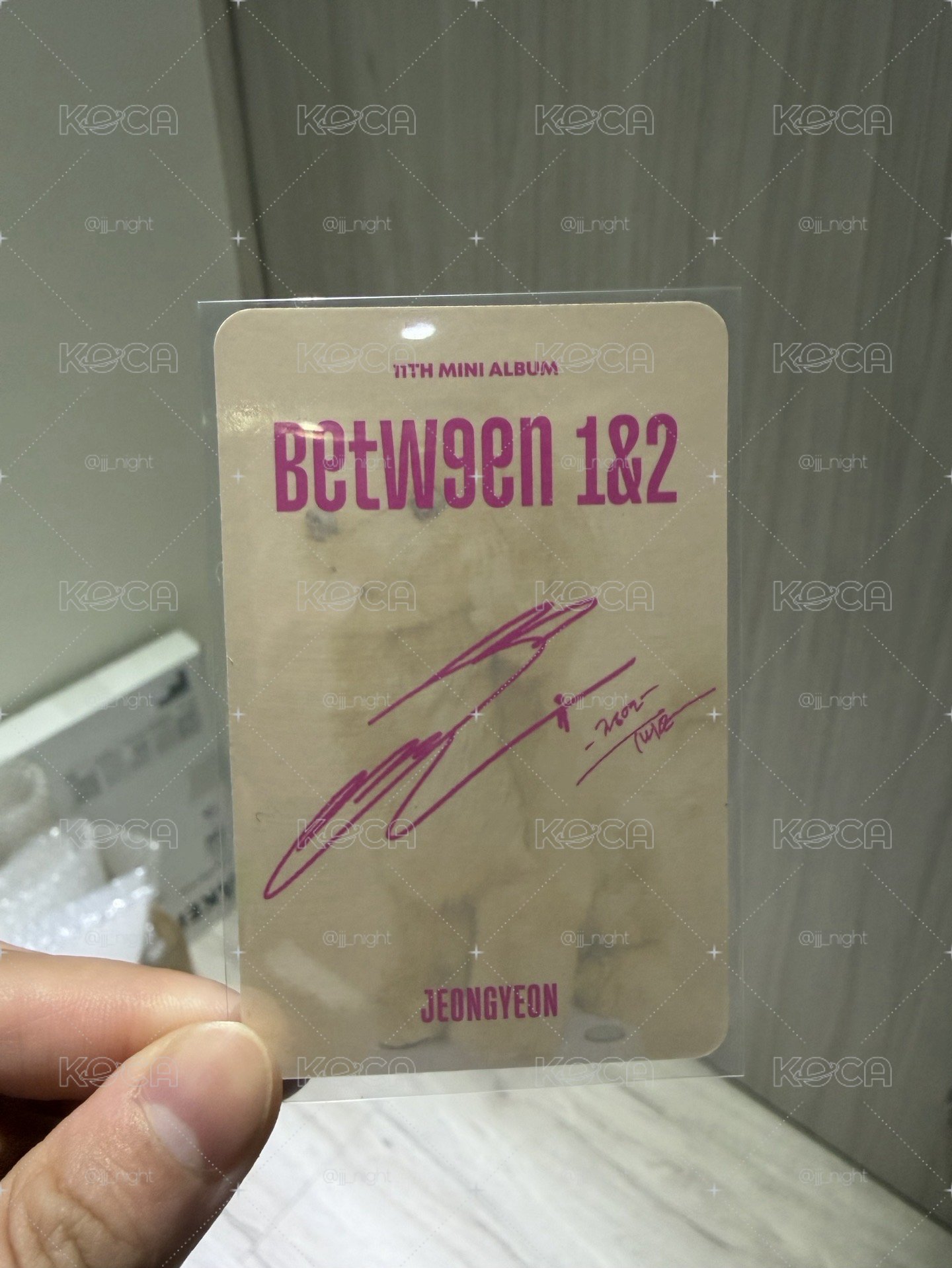 TWICE 定延 BETWEEN 1&2 專卡
