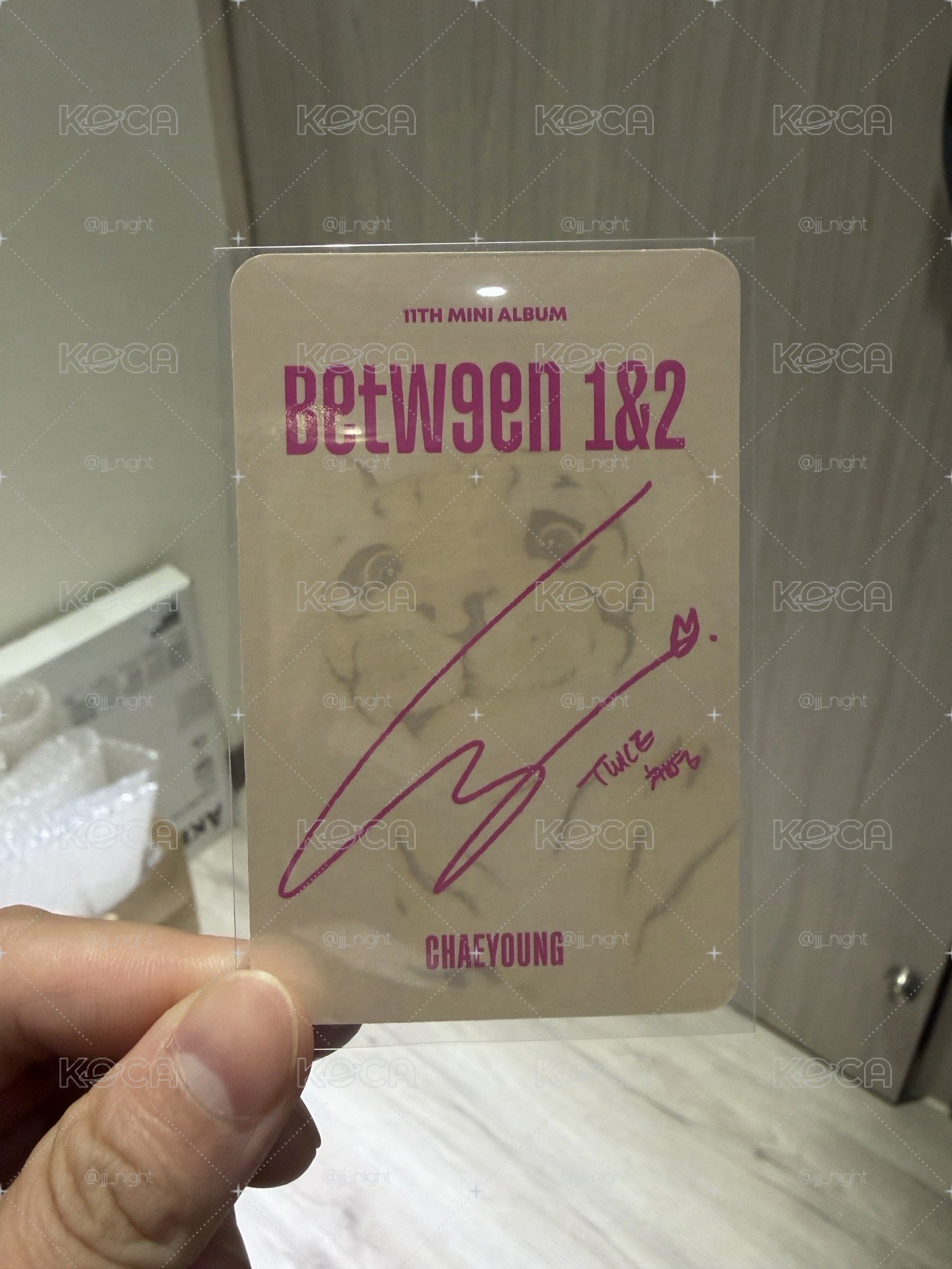 TWICE 彩瑛 BETWEEN 1&2 專卡