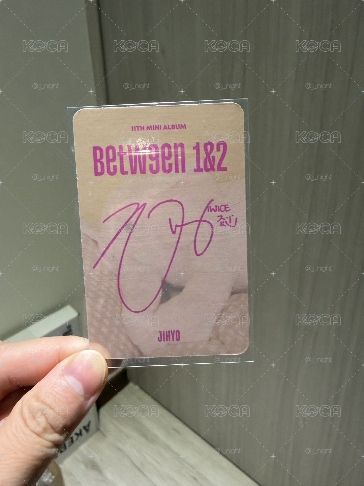 TWICE 志效 BETWEEN 1&2 專卡