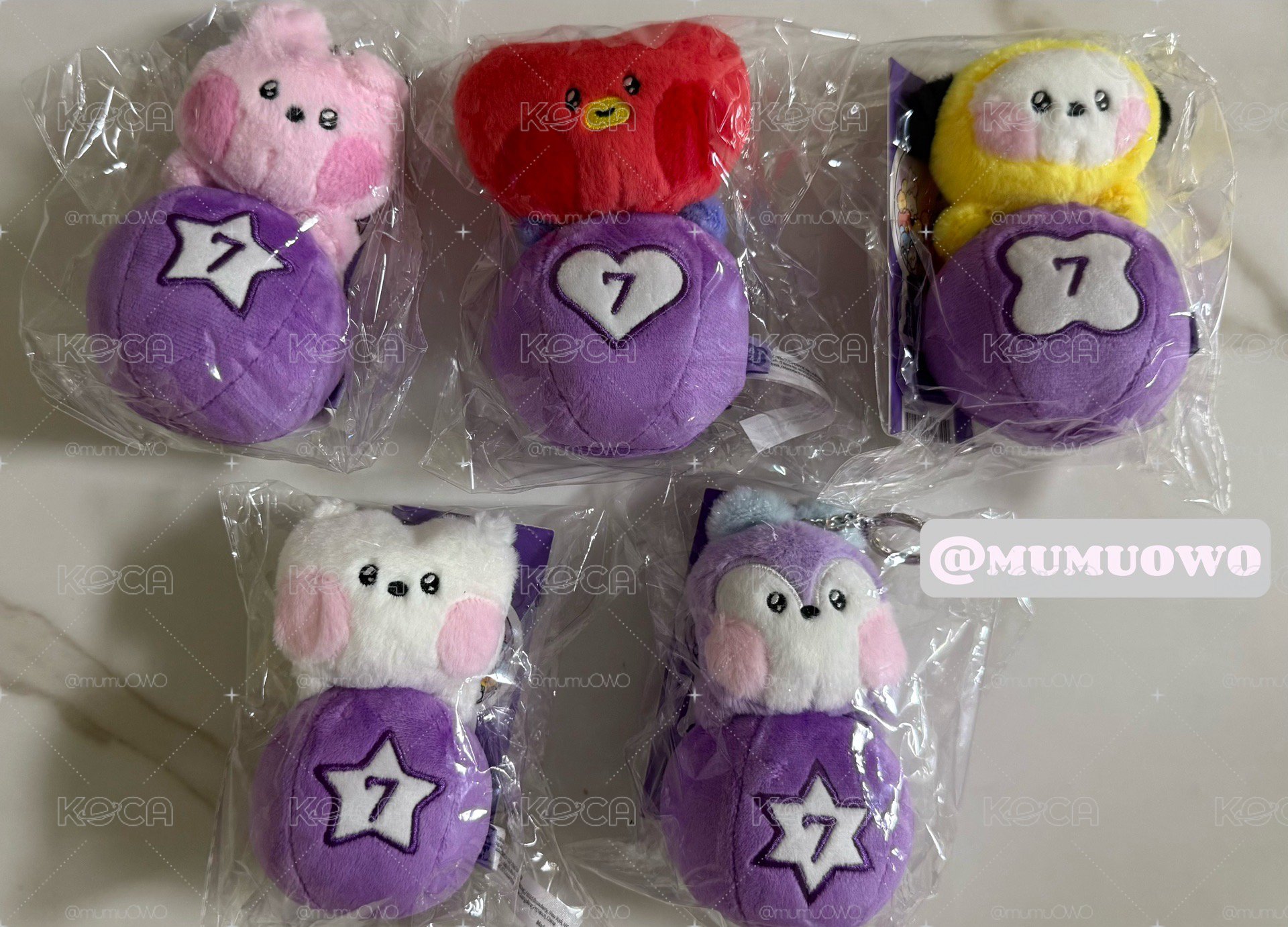 現貨 BT21幸運球系列鑰匙圈