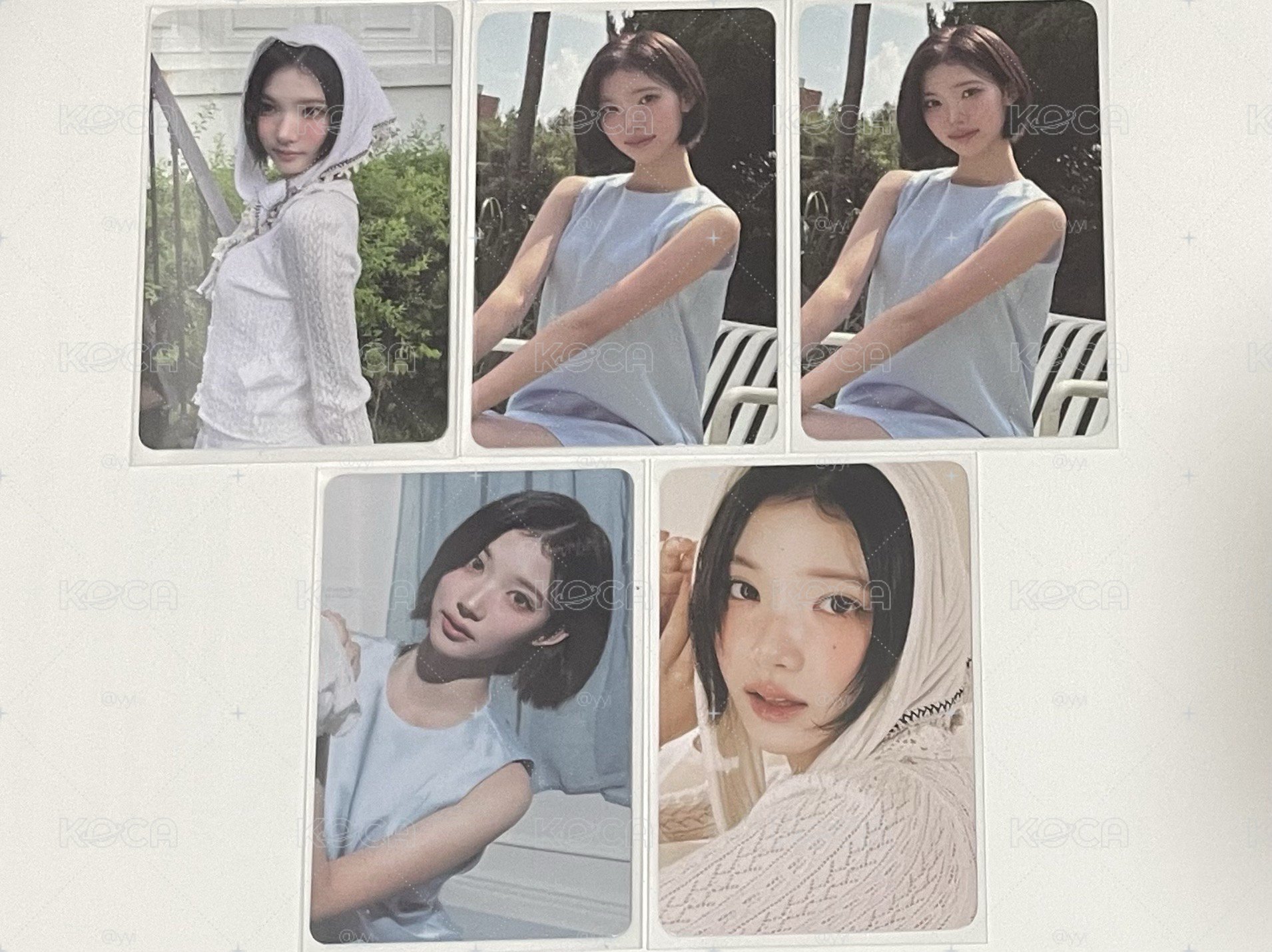jiwoo年曆隨機卡5張