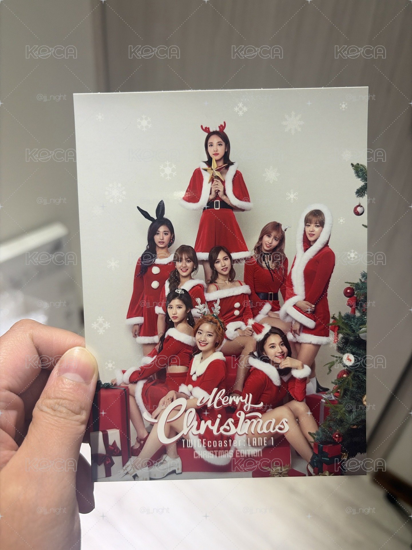 TWICEcoaster : LANE 1 聖誕版 明信片