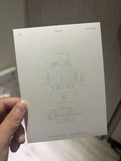 TWICEcoaster : LANE 1 聖誕版 明信片