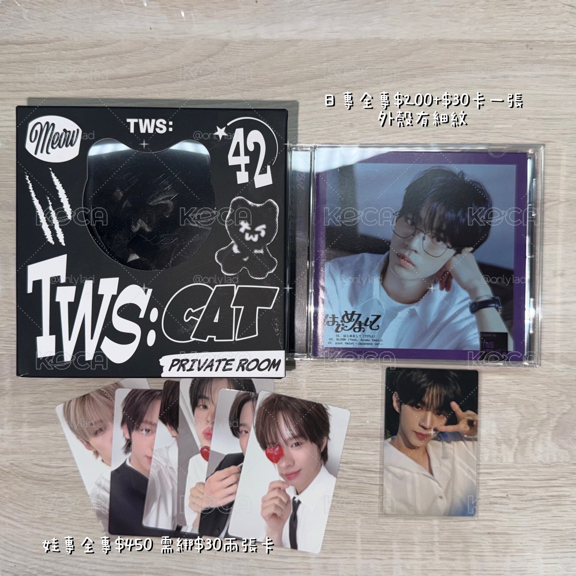 TWS 周邊 鑰匙圈 小卡 全專
