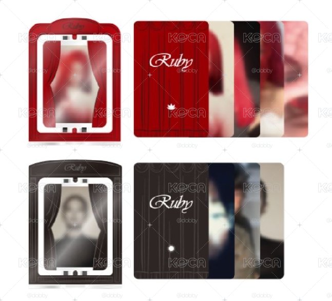 現貨 Ruby週邊 立牌組