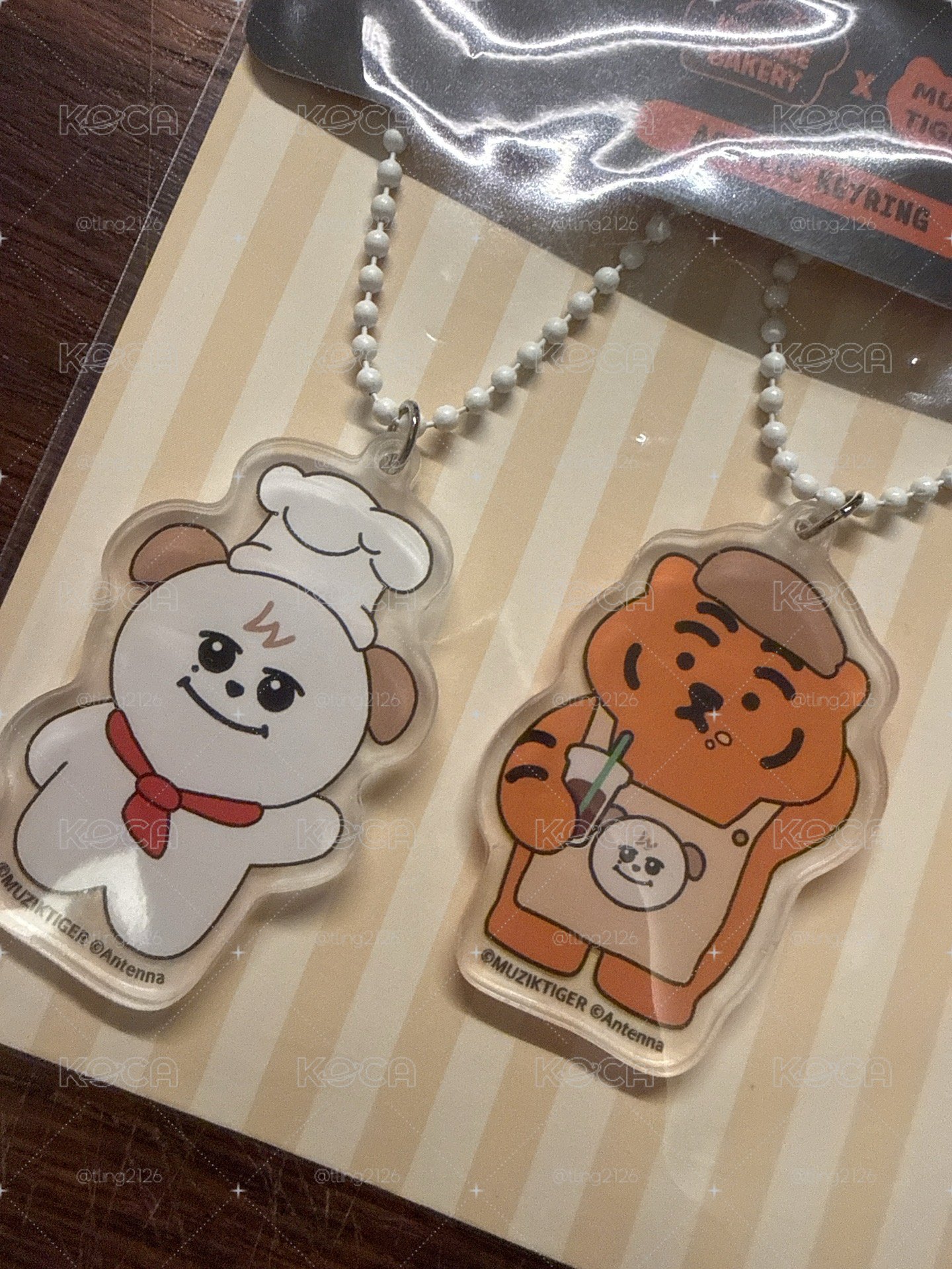 圭美快閃店 KYUMAE X MUZIK TIGER 吊飾 
