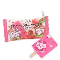 人魚島的秘密 日本7-11 冰棒風毛巾小包 吉伊&小桃 毛巾 