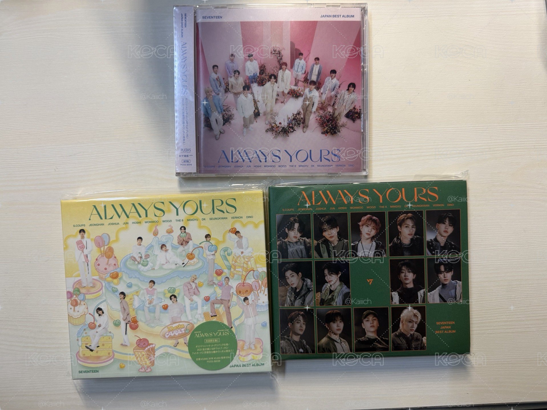always yours C+D+通常盤