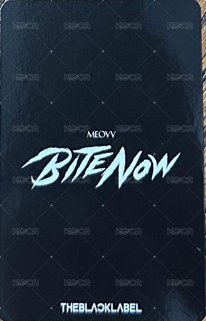 BITE NOW 購物包 周邊卡  背面