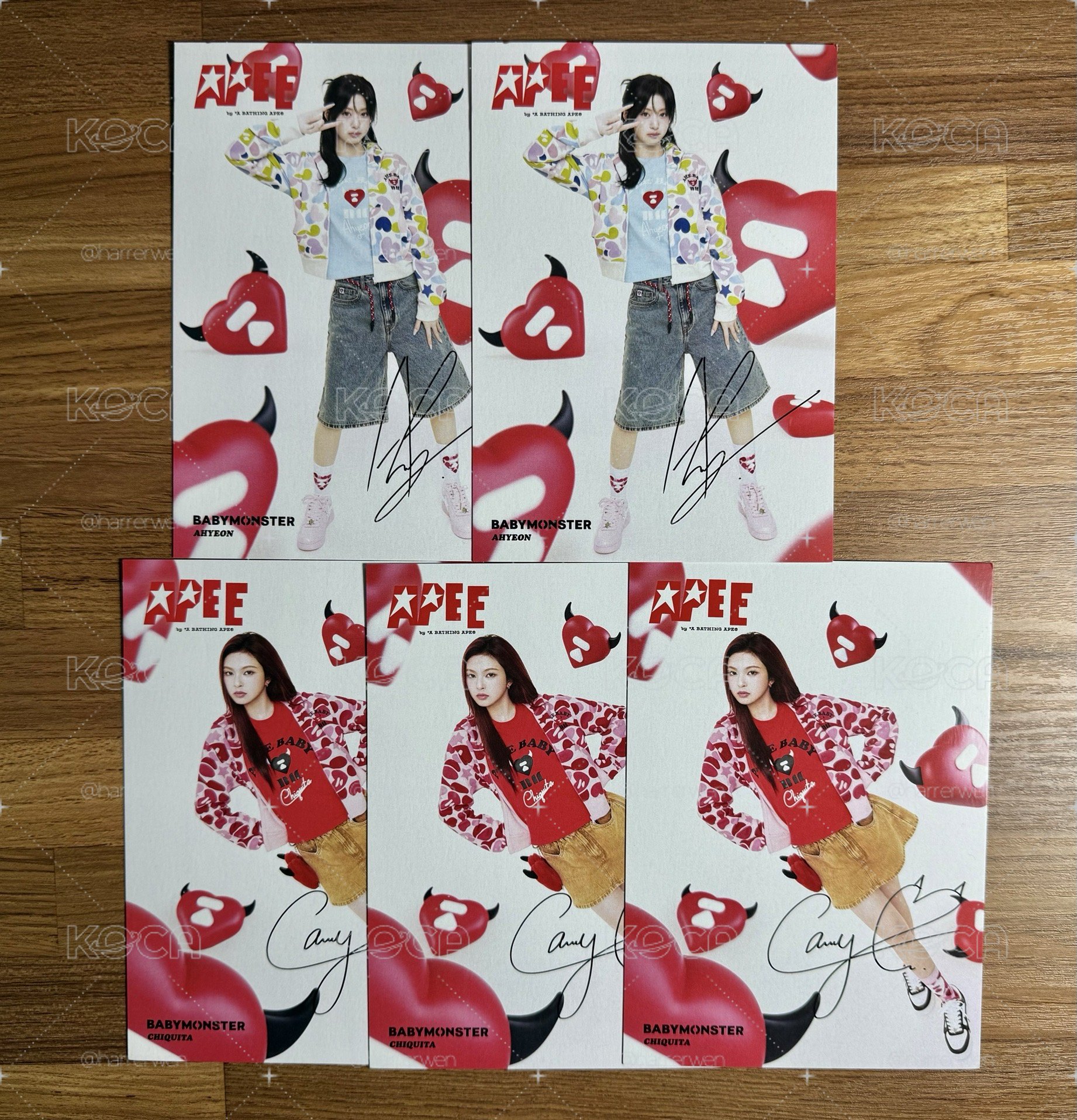 Apee限量明信片（現貨）